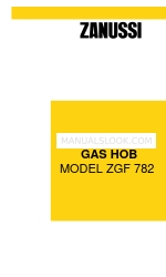 Zanussi ZGF 782 Instruction Booklet