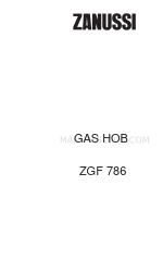 Zanussi ZGF 786 Folheto de instruções