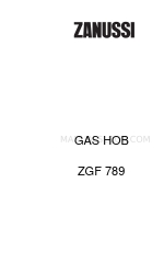 Zanussi ZGF 789 Buklet Instruksi