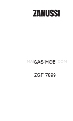 Zanussi ZGF 7899 Folheto de instruções