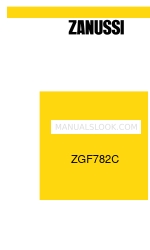 Zanussi ZGF782C Instruction Booklet