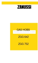 Zanussi ZGG 642 Buklet Instruksi