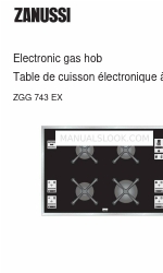 Zanussi ZGG 743 EX Буклет с инструкциями