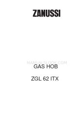 Zanussi ZGL 62 ITX Manual de instrucciones