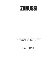 Zanussi ZGL 646 Folheto de instruções