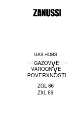 Zanussi ZGL 66 Instrukcja obsługi