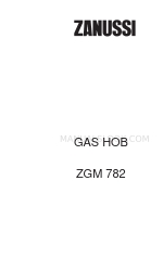 Zanussi ZGM 782 Buklet Instruksi