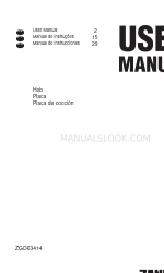 Zanussi ZGO63414 Manuale