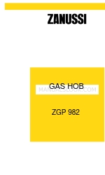 Zanussi ZGP 982 Instruction Booklet