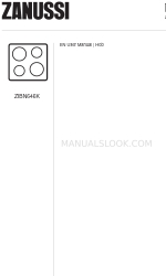 Zanussi ZIBN646K User Manual