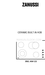 Zanussi ZKL 850 LX Instrukcja obsługi