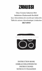 Zanussi ZKT 630 D Книга инструкций