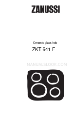 Zanussi ZKT 641 F Installation And Operating Instructions Manual