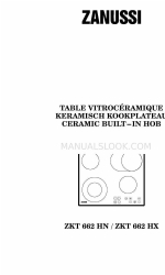 Zanussi ZKT 662 HN Operating Instructions Manual