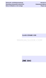 Zanussi ZME 3043 KB Instrukcja obsługi i montażu