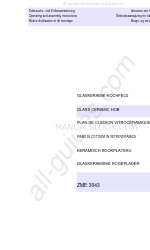 Zanussi ZME 3043 KN Manuel d'utilisation et d'assemblage