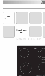 Zanussi ZVH 66 F User Information