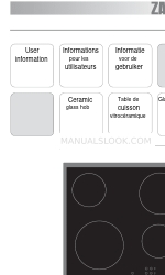 Zanussi ZVT 64 N Información para el usuario