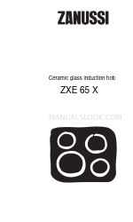 Zanussi ZXE 65 X 설치 및 운영 지침 매뉴얼