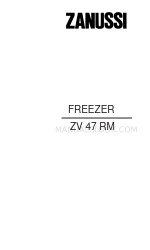 Zanussi FREEZER ZV 47 取扱説明書