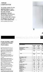 Zanussi RS13FX2F Spezifikationen