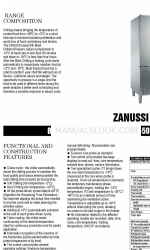Zanussi ZANUSSI easyChill 110048 제품 설명서