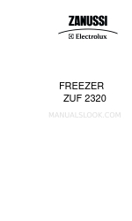 Zanussi ZANUSSI ZUF 2320 Буклет с инструкциями