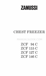 Zanussi ZCF 115 C Manual de operação e instalação