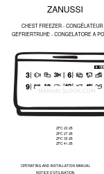 Zanussi ZFC 22 JB Betriebs- und Installationshandbuch