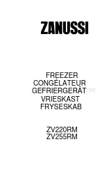 Zanussi ZV220RM Instructieboek