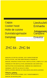 Zanussi ZHC 94 設置・使用・メンテナンスハンドブック