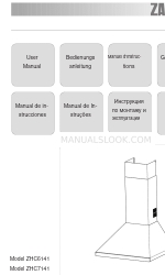 Zanussi ZHC7141 Manual do utilizador