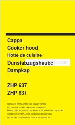 Zanussi ZHP 631 Manuale di installazione e uso