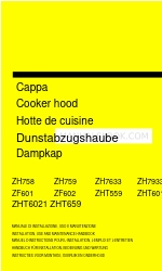 Zanussi ZHT659 Installation & Use Manual