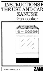 Zanussi GC 18 B Інструкція з використання та догляду