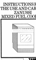 Zanussi MC 5634 Instructions For Use And Care Manual