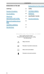 Zanussi MI 85.52 LT Instruction Manual