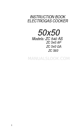 Zanussi ZC 540 AS Manuel d'instruction