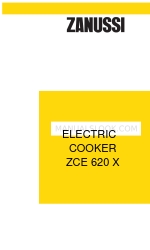 Zanussi ZCE 620 X Instruction Booklet