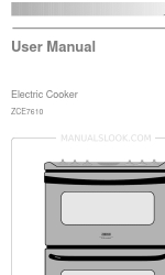 Zanussi ZCE7610 Посібник користувача