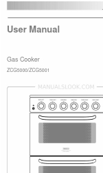 Zanussi ZCG5000 Gebruikershandleiding