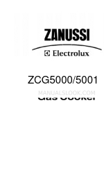 Zanussi ZCG5001 Instruction Booklet