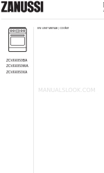 Zanussi ZCV66050XA User Manual