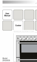 Zanussi ZKG5030 Manual del usuario