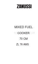 Zanussi ZL 76 AMS Буклет с инструкциями