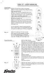 Alecto DBX-57 User Manual