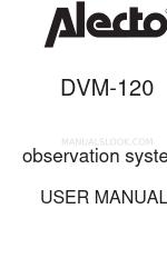 Alecto DVM-120 Podręcznik użytkownika