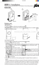 Alecto ADB-11 Manual