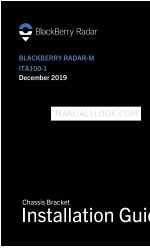 Blackberry RADAR-M ITA100-1 Руководство по установке