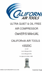 California Air Tools 10020C Руководство пользователя